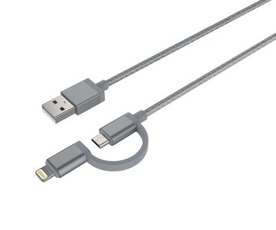 A006 MFi multifunction lightning, micro 2 in 1 cable