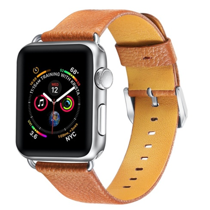 AW011 Lychee texture leather apple watch band